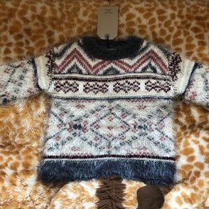 zara girl knitwear sweater 4t 104cm